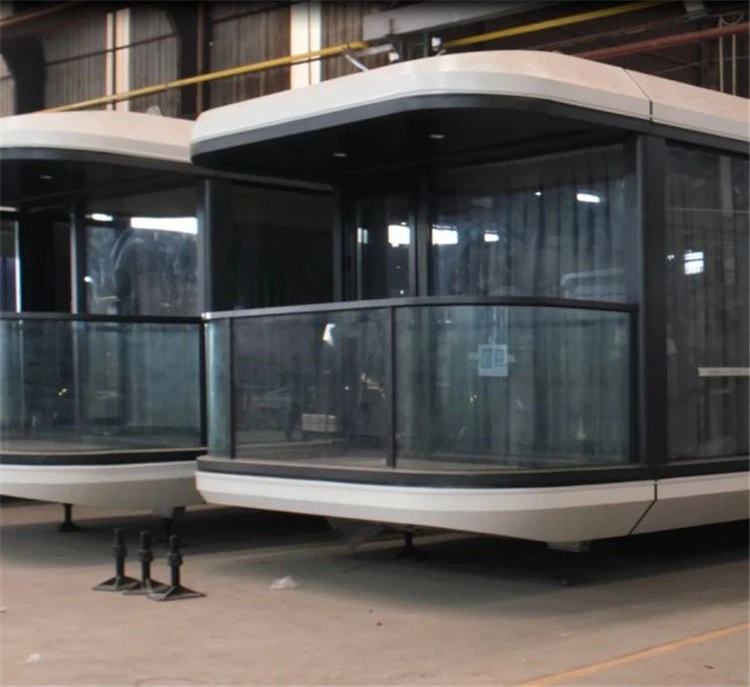 Mobile Space Cube Capsule House 40 ft Home 1